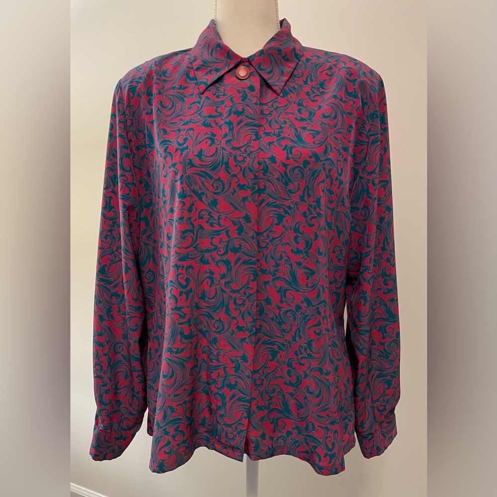 Vintage Pendleton Country Sophisticates  Long Sleeve Blouse Women’s Size…